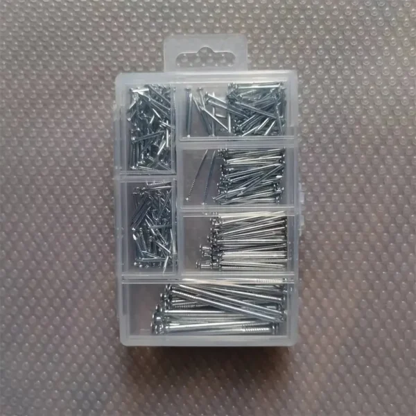 280pcs Assorted Hardware Nails Kit