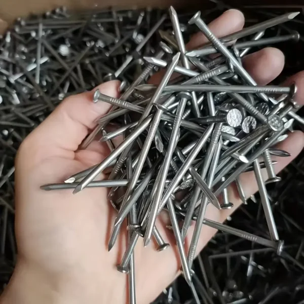300-Piece Spiral Shank Metal Nails Set
