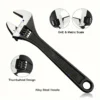 4pcs Adjustable Wrench Set