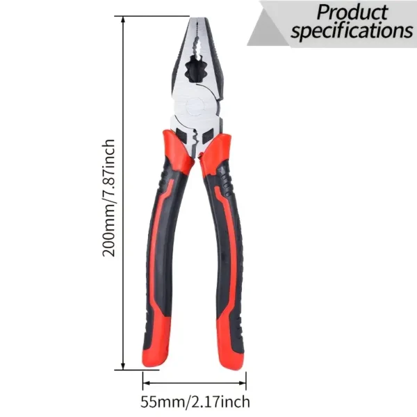 20.32 cm Magnetic Needle Nose Pliers