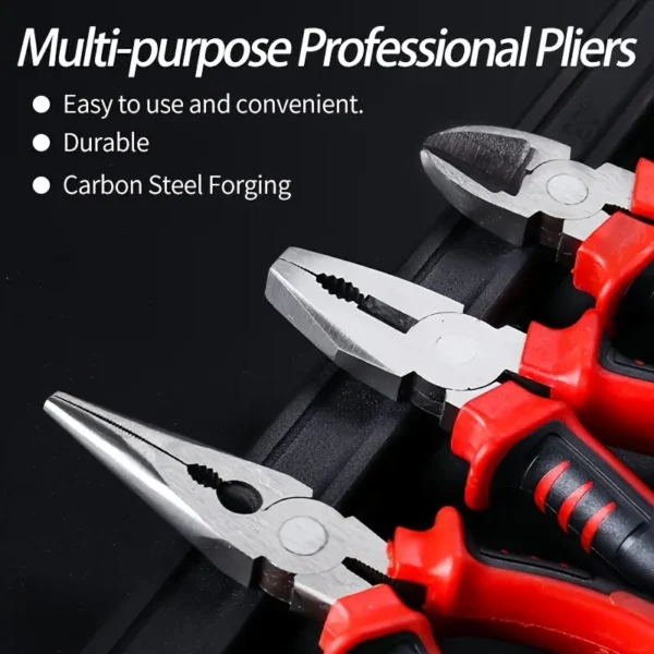 20.32 cm Magnetic Needle Nose Pliers