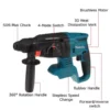 Makita Electric Hammer Impact Drill Set