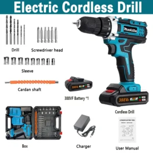 766VF Cordless Drill Impact Hammer